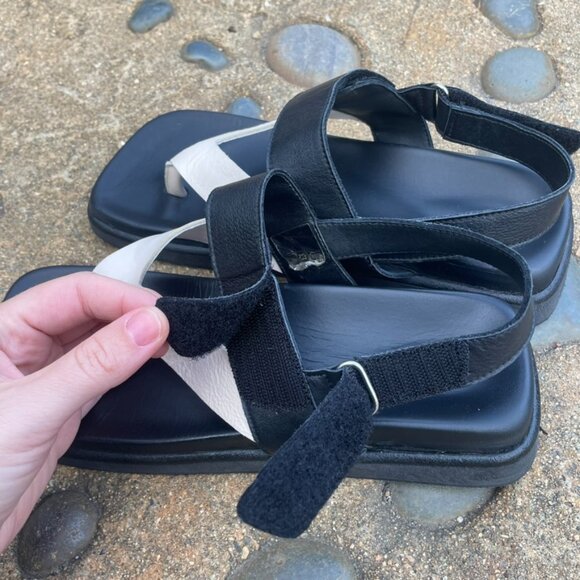 Alohas Decade leather sandals - Picture 5 of 7